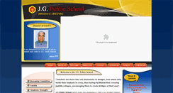 Desktop Screenshot of jgpublicschool.com